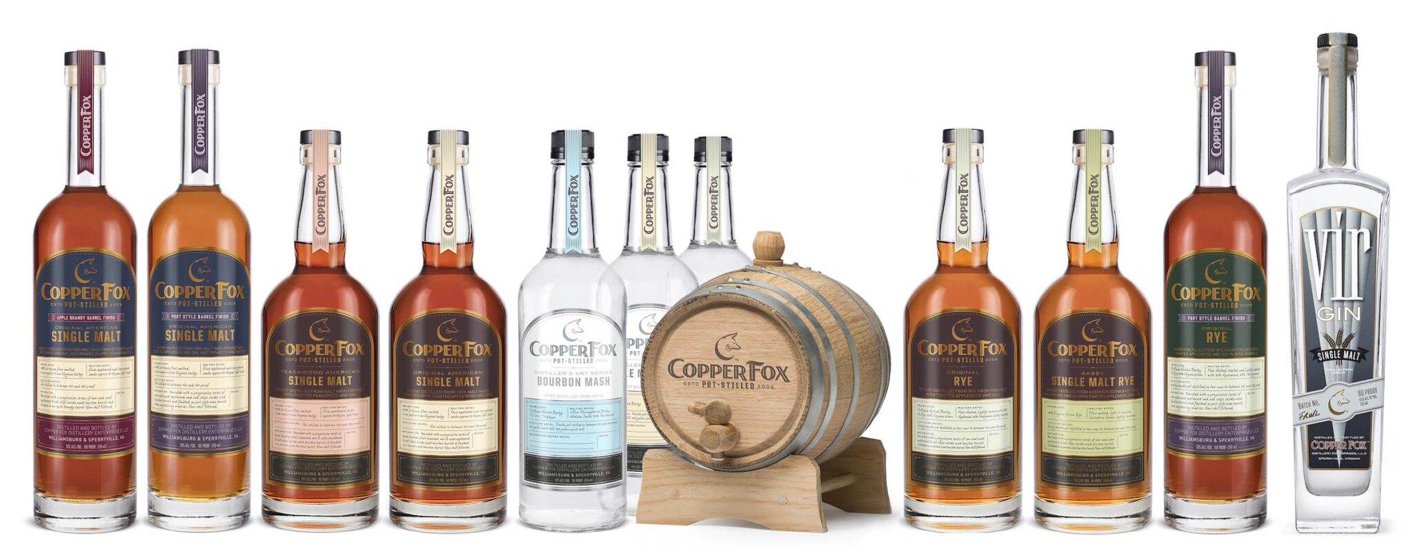 Copper Fox Distillery Launches New Branding Visit Virginia Travel
