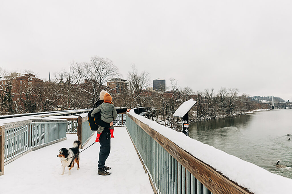 snow day in lynchburg va