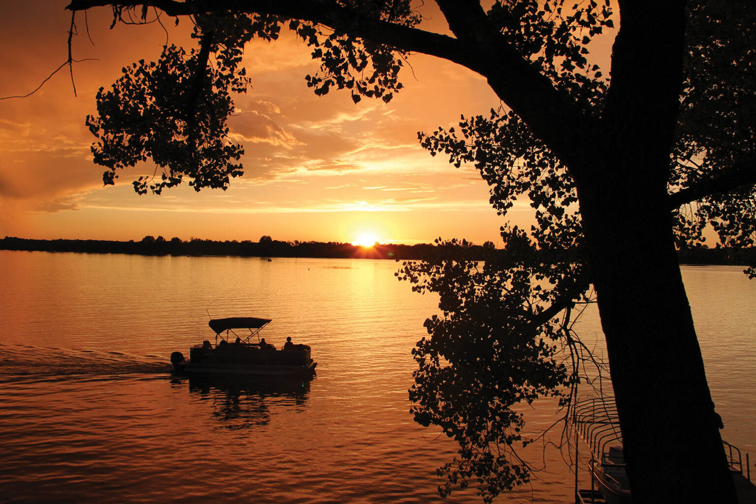 Sunset Pontoon Ride